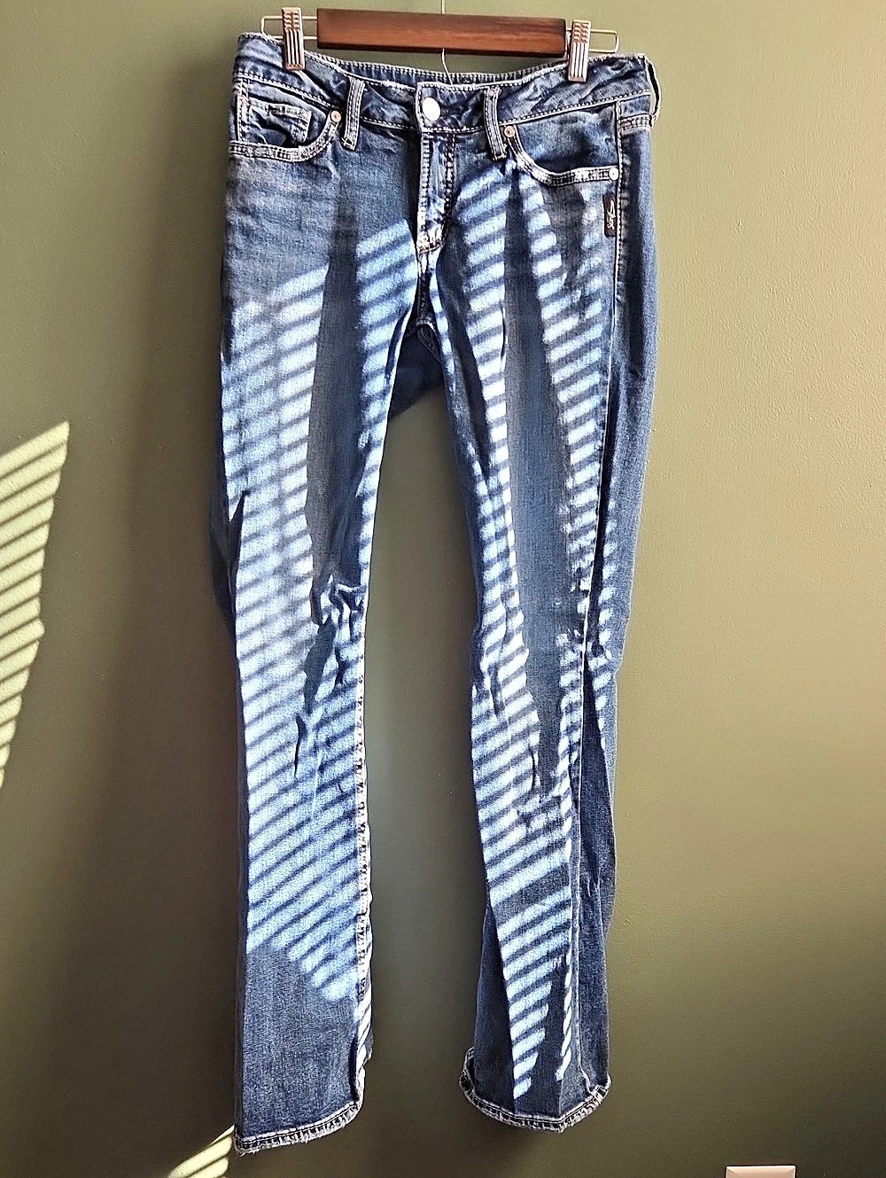 Silver Jeans Co. Women's Skinny Jeans in Blue Like New
